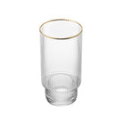 Minimalist Vertical Stripes Glass Cup - IUIGA
