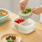 Food Storage Container With Strainer - IUIGA