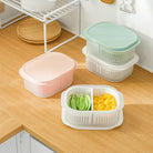Food Storage Container With Strainer - IUIGA