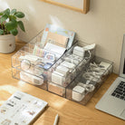 8 Compartments Cable Management Box With Lid - IUIGA