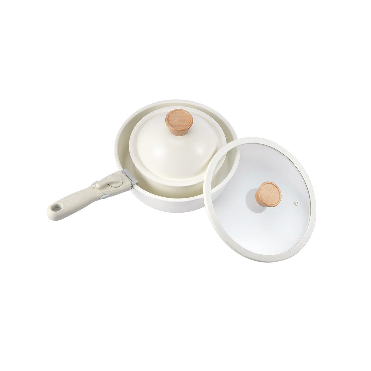Nonstick Nesting Cookware Set - IUIGA