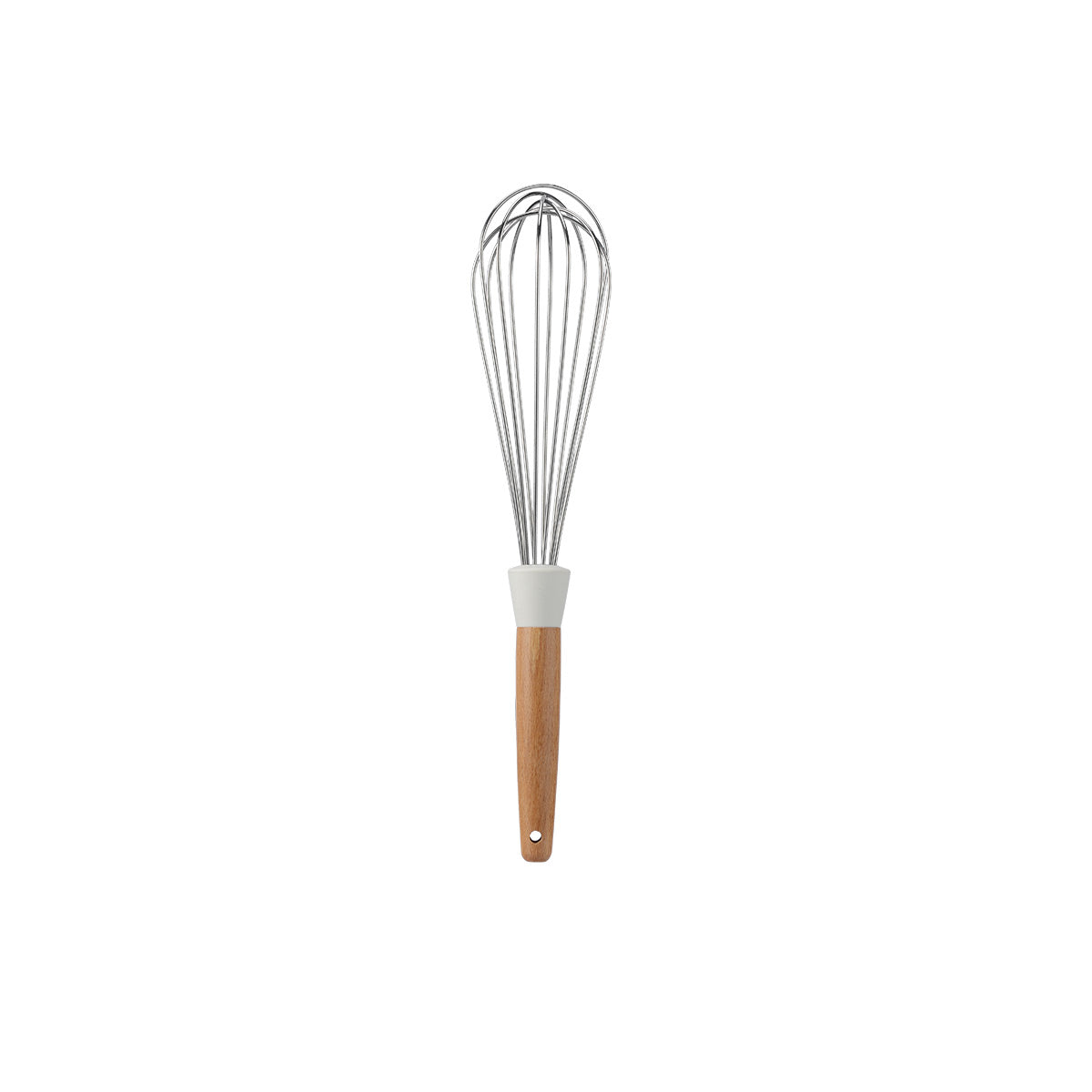 Non Stick Egg Whisk With Beech Handle - IUIGA