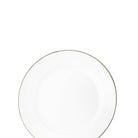 Moonlight Gold Rim Bone China Flat Plate - IUIGA