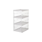 3 Layer Transparent Foldable Shoe Storage Box - IUIGA