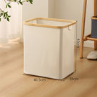 Canvas Collapsible Laundry Basket With Handles - IUIGA