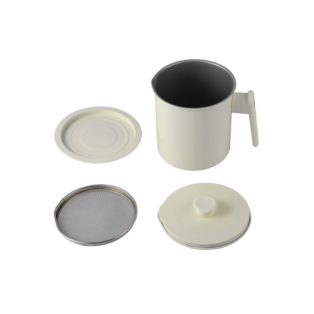 Oil Container With Strainer - IUIGA