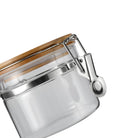 Glass Food Jar With Wooden Lid - IUIGA
