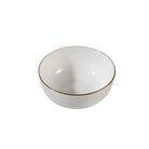 Moonlight Gold Rim Bone China Rice Bowl - IUIGA