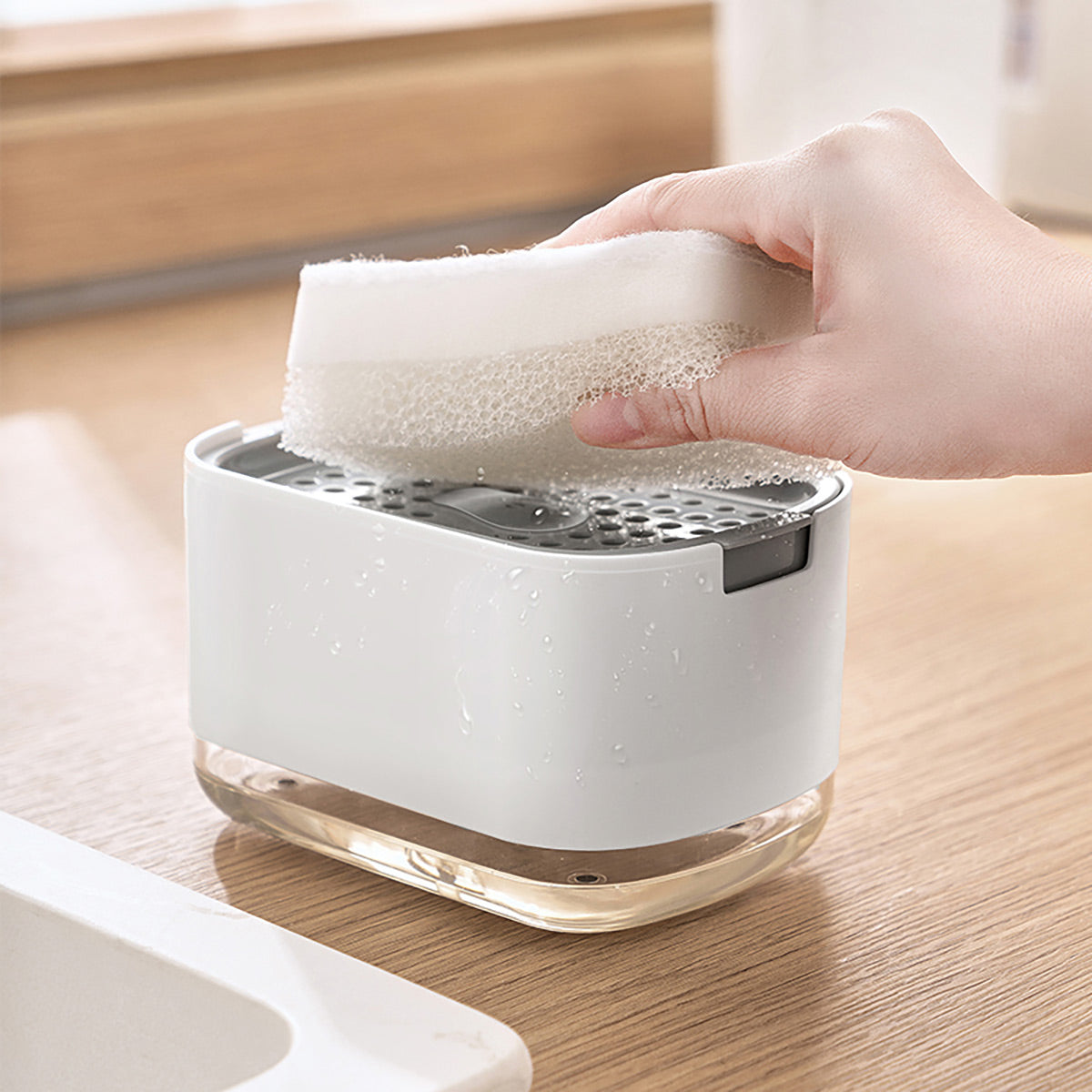 Press Type Dish Soap Dispenser - IUIGA