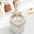 Glass Seasoning Bottle With Telescopic Spoon - IUIGA