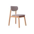 Kei Beech Wood Upholstered Dining Chair - IUIGA