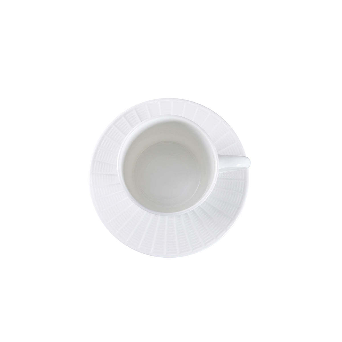 Ashley Bone China Coffee Mug & Saucer - IUIGA