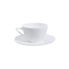 Cooper Bone China Coffee Mug & Saucer - IUIGA