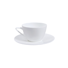 Cooper Bone China Coffee Mug & Saucer - IUIGA