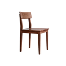 Brooks Black Walnut Wood Dining Chair - IUIGA