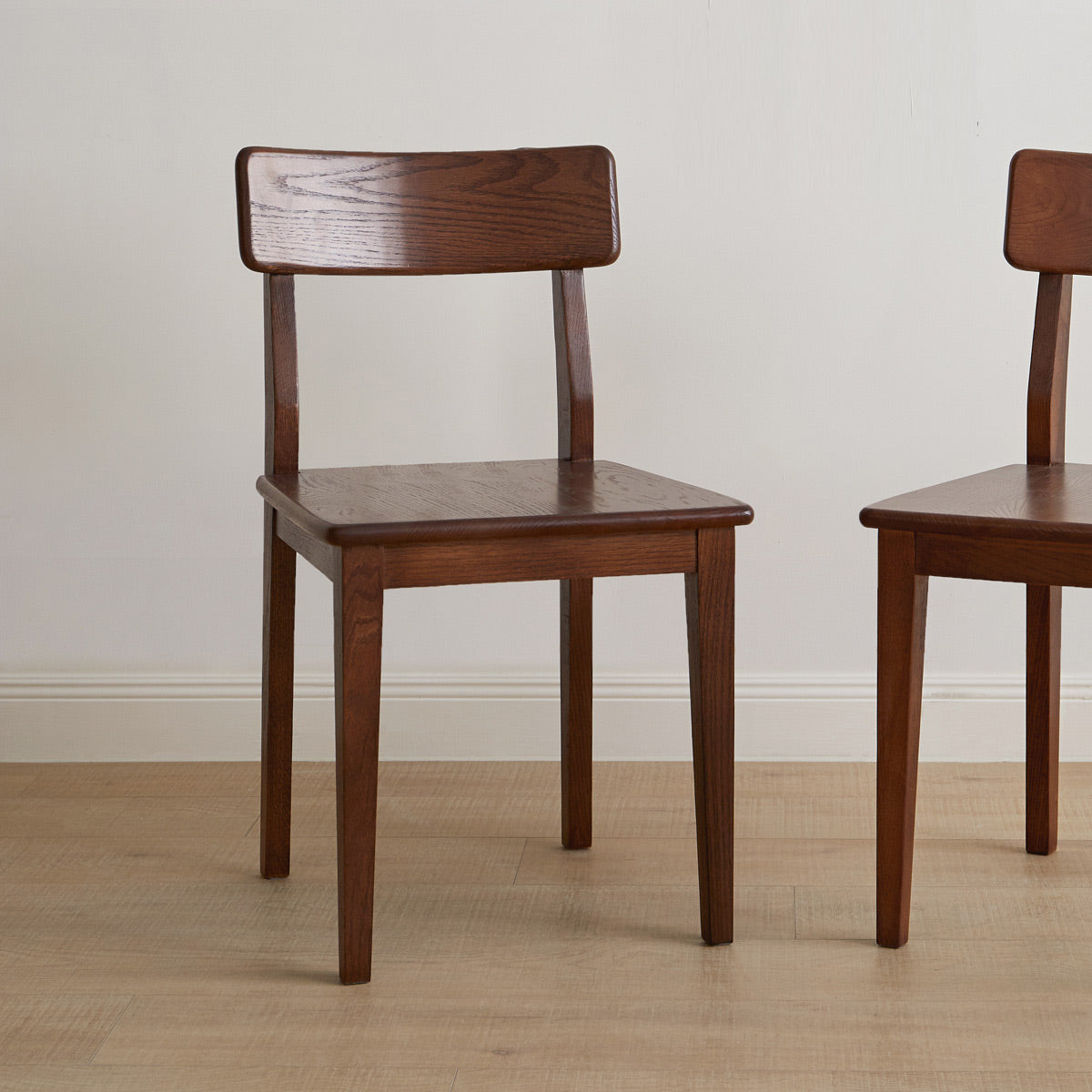 Brooks Black Walnut Wood Dining Chair - IUIGA