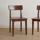 Brooks Black Walnut Wood Dining Chair - IUIGA