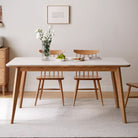 Orion Dining Table With Sloping Legs - IUIGA