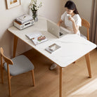 Orion Dining Table With Sloping Legs - IUIGA