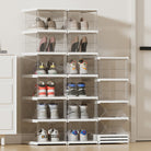 6 Layer Transparent Foldable Shoe Storage Box - IUIGA, Foldable