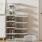 6 Layer Transparent Foldable Shoe Storage Box - IUIGA, Saves Space