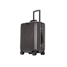 Lite Aluminium Frame Luggage - IUIGA, Black, Side View