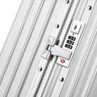 Lite Aluminium Frame Luggage - IUIGA, Silver, TSA Locks