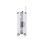 Lite Aluminium Frame Luggage - IUIGA, White, TSA Locks